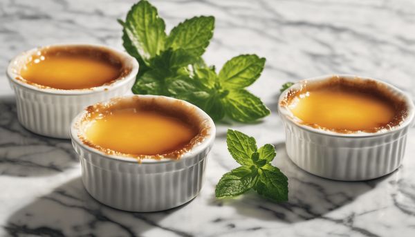 Maîtriser les calories dans une crème brûlée pour votre diet